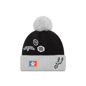 Bonnet New Era  NBA18 Draft Knit San Antonio Spurs image-1