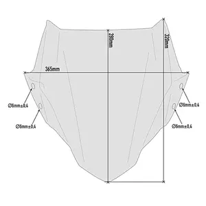 Bolha defumada de ressalto Givi Honda CB500F 19 image-0