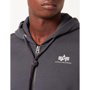 Hoodie Alpha Industries Basic Zip SL image-3