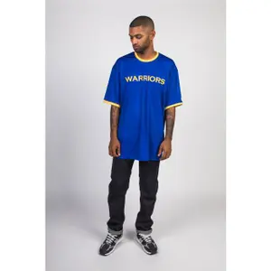 T-shirt New Era Warriors NBA Tipping Wordmark image-0