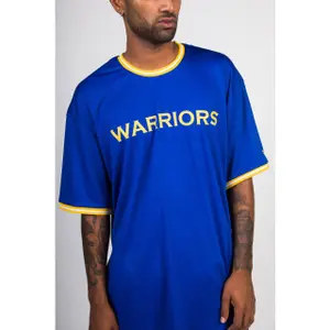 T-shirt New Era Warriors NBA Tipping Wordmark image-3