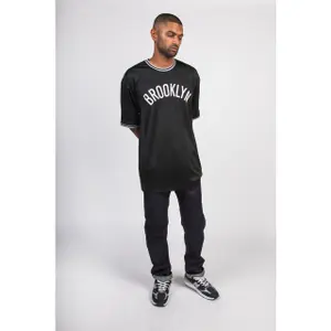 T-shirt New Era Nets NBA Tipping Wordmark image-1