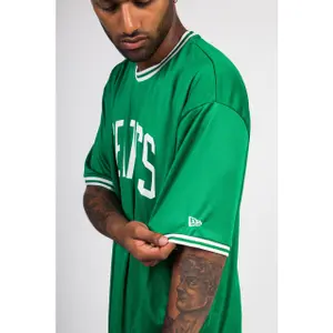 T-shirt New Era Celtics NBA Tipping Wordmark image-0