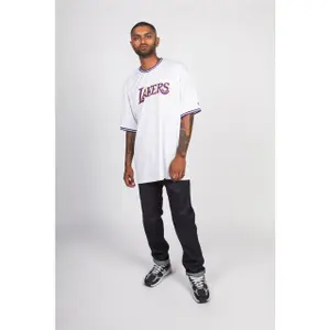 T-shirt New Era Lakers Wordmark image-0