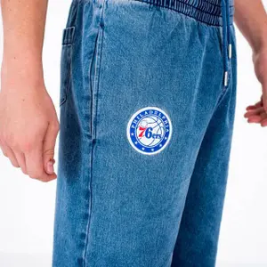 Short New Era  NBA Denim Philadelphia 76ers image-1