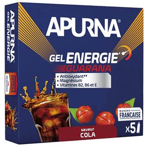 Lot of 5 energy gels guarana cola difficult passage Apurna image-1