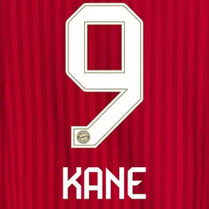 Flocagem em casa do Bayern de Munique Bundesliga KANE #9 2026/27