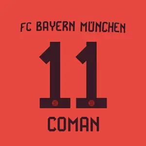 Flocking home Bayern Munich Bundesliga COMAN #11 2024/25 image-0