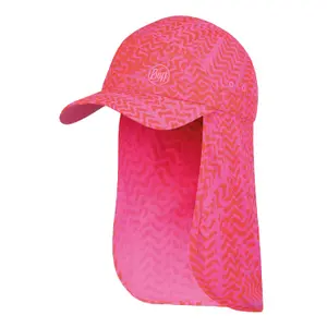 Child bimini cap Buff kumkara fuchsia image-0