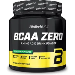 Tarros de aminoácidos Biotech USA bcaa zero - Kiwi-lime - 360g image-1
