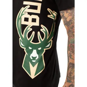 T-shirt New Era Milwaukee Bucks NBA Team image-4