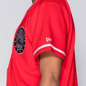  New EraT - s h i r t   à Boutons Philadelphia 76ers image-4