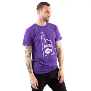 T-shirt New Era Lakers NBA Foam Hand image-2