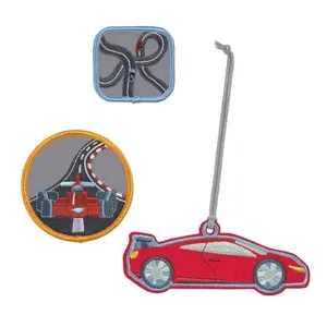 Set of children's school stickers Lässig Voiture de course (x3) image-3