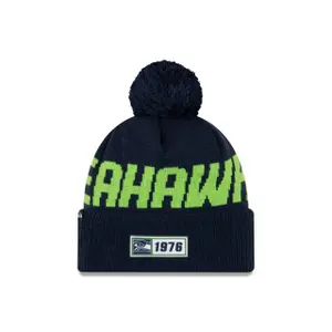 Strickmütze New Era Seattle Seahawks On Field image-0
