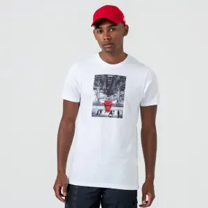 T-shirt New Era Chicago Bulls Imprimé Graphique image-0