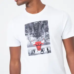 T-shirt New Era Chicago Bulls Imprimé Graphique image-4