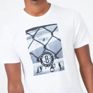 T-shirt New Era Nets NBA Photo image-4