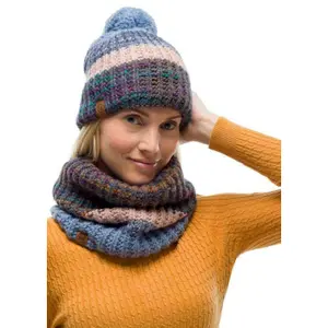 Cap Buff Knitted & Fleece Alina image-2