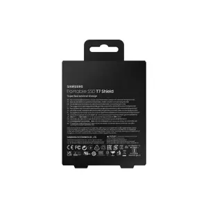 Disque dur SSD Externe Samsung T7 Shield 1T Noir *MU-PE1T0S/EU image-2