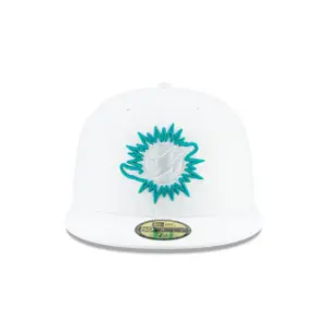 Casquette New Era Miami Dolphins Platinum 59fifty image-1