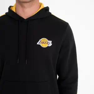 Sweatshirt à capuche New Era NBA Stripe Los Angeles Lakers image-4