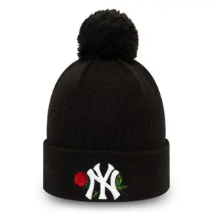 Bonnet tricot  femme New Era  MLB Twine New York Yankees image-0
