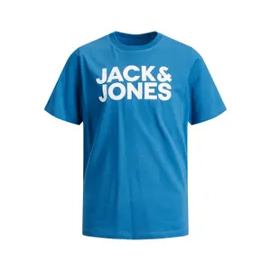 T-shirt for children with crew neck Jack & Jones ecorp logo image-0