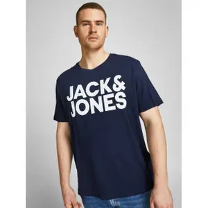 T-shirt large size Jack & Jones Corp Logo image-1
