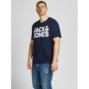 T-shirt large size Jack & Jones Corp Logo image-2