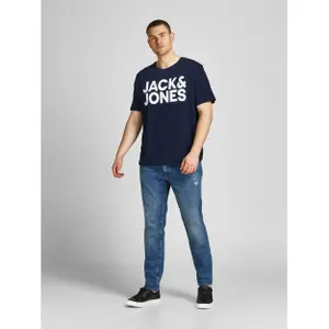 T-shirt large size Jack & Jones Corp Logo image-5