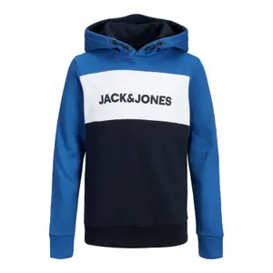 Kinder-Kapuzenpulli Jack & Jones Logo Blocking image-0