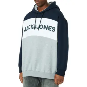 Sweater met grote capuchon Jack & Jones Logo Blocking image-1