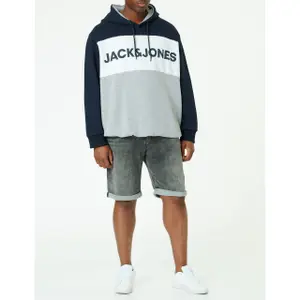Sweater met grote capuchon Jack & Jones Logo Blocking image-2