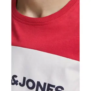 Kinder-T-Shirt Jack & Jones Logo Blocking image-3