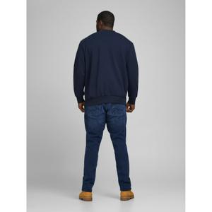 Felpa taglia grande Jack & Jones Basic Bleu image-5