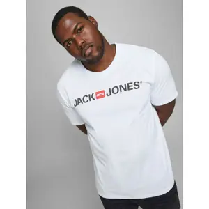 T-shirt large size Jack & Jones col ras-du-cou ecorp logo image-4