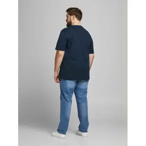 T-shirt large size Jack & Jones col ras-du-cou ecorp logo image-4