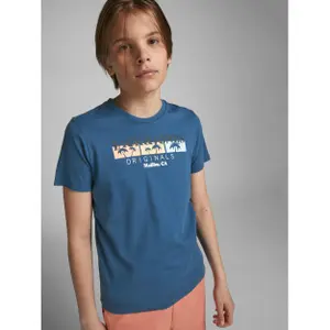 Child's T-shirt Jack & Jones col ras-du-cou cabana image-1