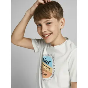 Child's T-shirt Jack & Jones col ras-du-cou cabana image-3