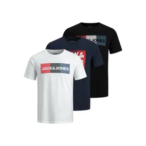 Camiseta Jack & Jones Corp Logo (x3) image-0