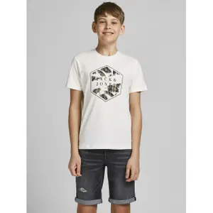 Long sleeve T-shirt Jack & Jones col ras-du-cou elias image-1