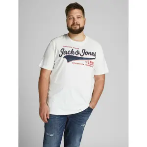 T-shirt große Größe Jack & Jones Logo image-1