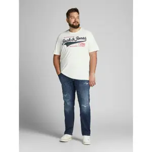 T-shirt große Größe Jack & Jones Logo image-2