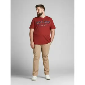 T-shirt große Größe Jack & Jones Logo image-1