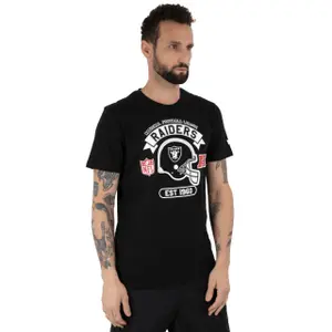 T-shirt New Era Raiders Casque image-1
