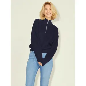 Women's zip sweater JJXX leya twist image-1