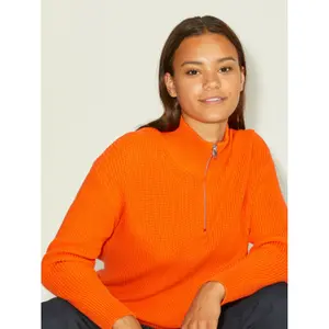 Women's zip sweater JJXX leya twist image-5