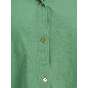 Women's short-sleeved linen shirt JJXX lisa comfort image-3