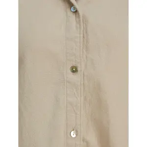 Women's short-sleeved linen shirt JJXX lisa comfort image-3